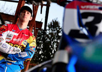 Davide Guarneri verursachte im ersten Lauf von Matterley Basin einen Rennabbruch