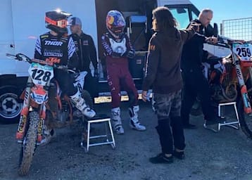 Auch am Wochenende waren Ivo Monticelli und Glenn Coldenhoff noch auf KTM unterwegs