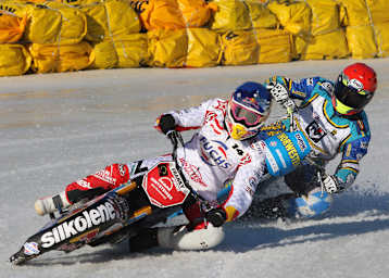 Franz Zorn (vorne) und Günther Bauer gaben den Ton an