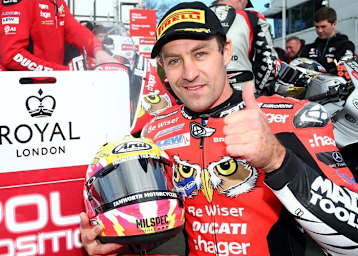 Joshua Brookes (Ducati) fuhr am Donnerstag die Bestzeit