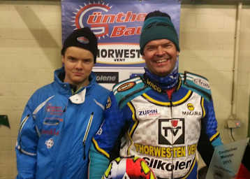 Luca (li.) und Günther Bauer