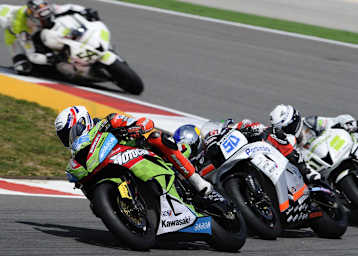 An Action mangelt es der Supersport-Klasse nicht