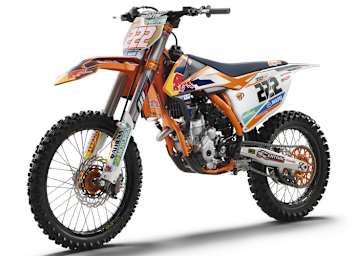 Die KTM 350 SX-F Factory soll für weitere WM-Titel sorgen