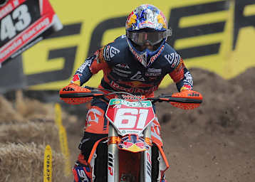 Jorge Prado gewann den ersten Lauf in Lommel