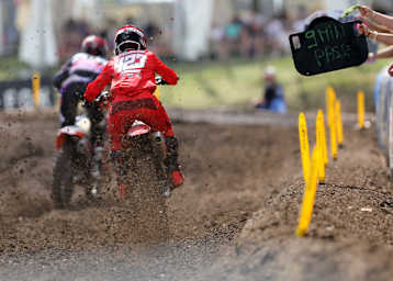 Larissa Papenmeier am Samstag im ersten Lauf