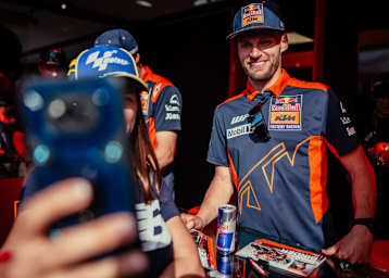Brad Binder wird die Fans in England treffen