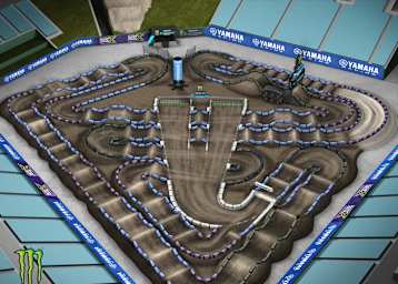 Die US Supercross-Meisterschaften beginnen im Angel Stadium von Anaheim (Kalifornien)