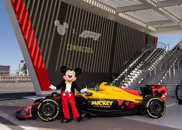 Mickey Mouse wird im nächsten Jahr in der Formel 1 präsent sein