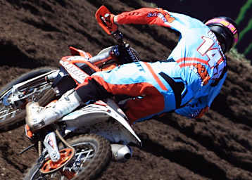 Dennis Ullrich beim WM-Lauf in Teutschenthal