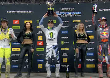 Seth Hammaker gewann vor Tom Vialle und Haiden Deegan