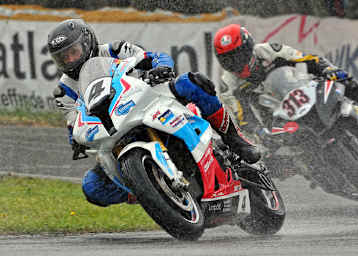 Matti Seidel: Im Regen lief es nicht nach Wunsch