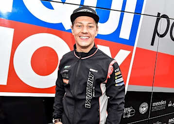 Dominique Aegerter in der Intact-Teamuniform