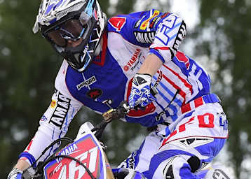 Romain Febvre kann das 'redplate' des WM-Führenden im April noch verteidigen