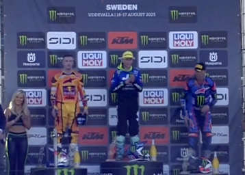 Romain Febvre gewann in Uddevalla vor Jeffrey Herlings und Calvin Vlaanderen