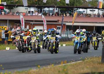 Start am Harz-Ring - 116 Joannidis, 1 Vilhelmsen, 44 Deitenbach, 13 Szalai, 41 Schmidt