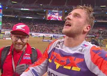 Ken Roczen musste fast drei Jahre auf diesen Sieg warten