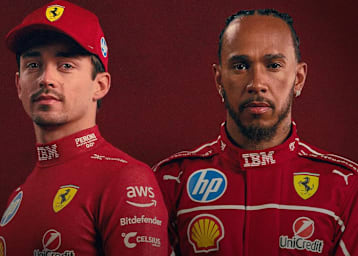 Charles Leclerc und Lewis Hamilton