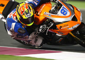 Luke Stapleford eroberte für Triumph die erste Pole-Position