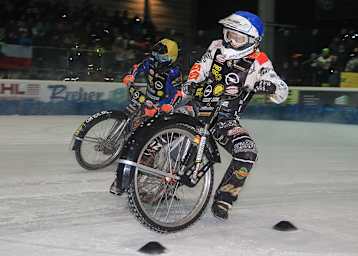 Martin Smolinski wagte sich aufs Glatteis