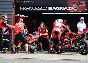 Pecco Bagnaia musste viel probieren, bis es wieder passte