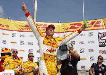 Ryan Hunter-Reay verbesserte sich auf Gesamtrang 5