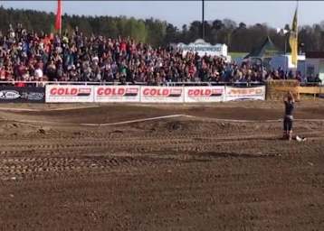 Von den Fans gefeiert: Christian Brockel