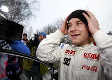 Mads Östberg bei Saisonauftakt in Schweden