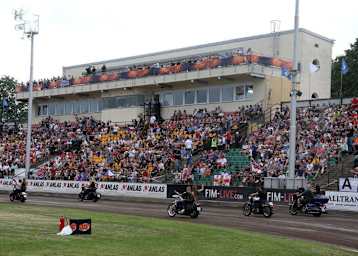 Im Marketa-Stadion in Prag ist der dritte Speedway-GP des Jahres