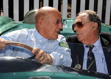 Stirling Moss und Jack Brabham