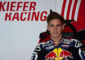 Neu bei Kiefer: Danny Kent bei Tests im November in Valencia
