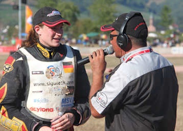 Nadine Frenk verabschiedete sich in Berghaupten