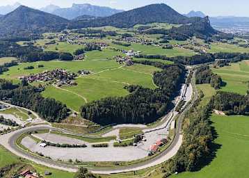 Der Salzburgring ist schön gelegen