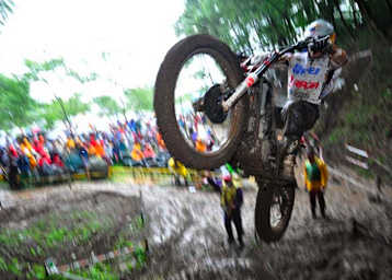 Adam Raga kam mit den Bedingungen am Besten zurecht