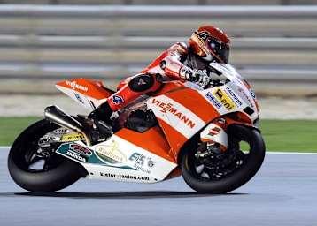 Stefan Bradl in Katar beim Moto2-Debüt