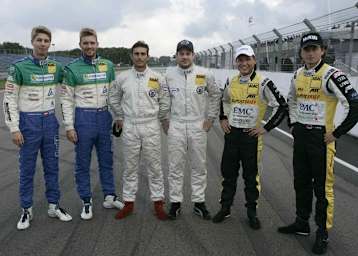 Die Titelkandidaten im ADAC GT Masters 2011.