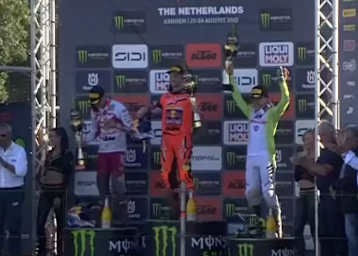 Jeffrey Herlings gewann den Grand Prix of the Netherlands vor Lucas Coenen und Glenn Coldenhoff