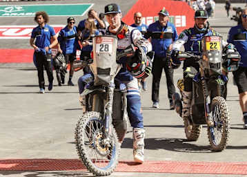 Jamie McCanney und Franco Caimi fuhren eine solide Rallye