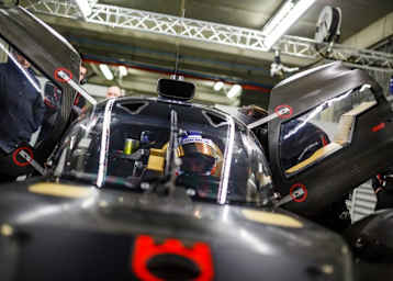 Sergey Sirotkin im Cockpit des BR1