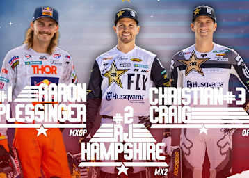 Team USA mit Aaron Plessinger, RJ Hampshire und Christian Craig