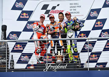 Austin: Marc Márquez siegte souverän vor Andrea Dovizioso und Valentino Rossi