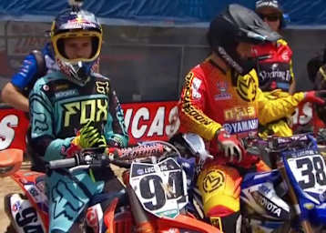 Ken Roczen: Konzentration vor dem Start zum ersten Rennen in Glen Helen