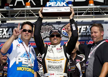 Alex Tagliani war auch im Oval von Texas schnell unterwegs