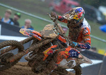 Jeffrey Herlings gewann den ersten Lauf des MXoN in RedBud trotz eines Sturzes in der ersten Runde