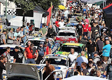 Die Rallyemeile in Daun