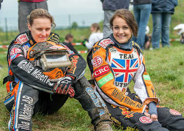 Natasha Bartlett und Ciara Southgate fahren beim B-Gespann-Masters mit