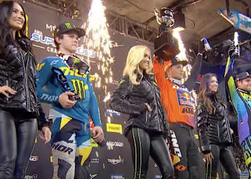 Julien Beaumer gewann vor Jordon Smith und Haiden Deegan