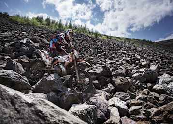 Jonny Walker bezwang den Erzberg in Rekordzeit