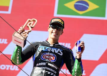 Moto2-Fahrer Diogo Moreira ist derzeit die größte Nachwuchshoffnung für Brasilien