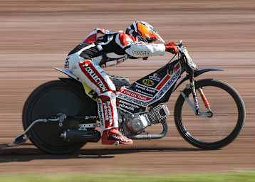 Erik Riss während des Trainings in Herxheim