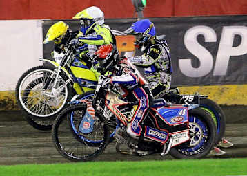 Greg Hancock gewinnt die meisten seiner Läufe vom Start weg